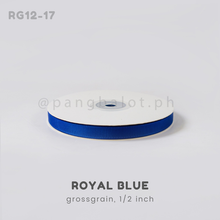 Load image into Gallery viewer, Ribbon: GROSSGRAIN, Plain - 1/2 inch (PER YARD)
