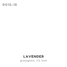Load image into Gallery viewer, Ribbon: GROSSGRAIN, Plain - 1/2 inch (PER YARD)
