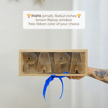 Load image into Gallery viewer, Kraftbox: LETTERS in FLIPTOP BOX (𝗕𝗜𝗚)
