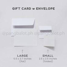 Load image into Gallery viewer, Gift Card w Envelope, 250gsm
