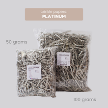 Load image into Gallery viewer, Crinkle Papers - 50g &amp; 100g
