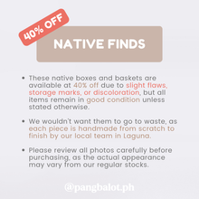 Load image into Gallery viewer, Native Pandan (baskets &amp; boxes) - SALE
