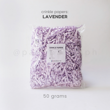 Load image into Gallery viewer, Crinkle Papers - LAVENDER
