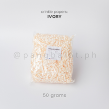 Load image into Gallery viewer, Crinkle Papers - IVORY
