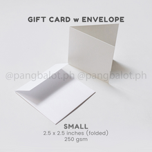 Load image into Gallery viewer, Gift Card w Envelope, 250gsm
