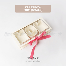 Load image into Gallery viewer, Kraftbox: LETTERS in FLIPTOP BOX (𝗦𝗠𝗔𝗟𝗟)
