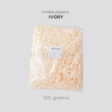 Load image into Gallery viewer, Crinkle Papers - IVORY
