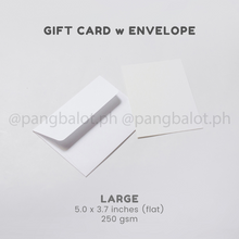 Load image into Gallery viewer, Gift Card w Envelope, 250gsm
