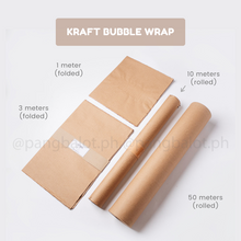 Load image into Gallery viewer, Kraft Bubble Wrap (50cm) - 1m, 3m, 10m, 50m
