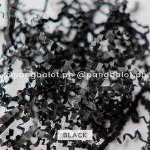 Load image into Gallery viewer, Crinkle Papers - BLACK
