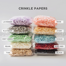 Load image into Gallery viewer, Crinkle Papers - MINT GREEN
