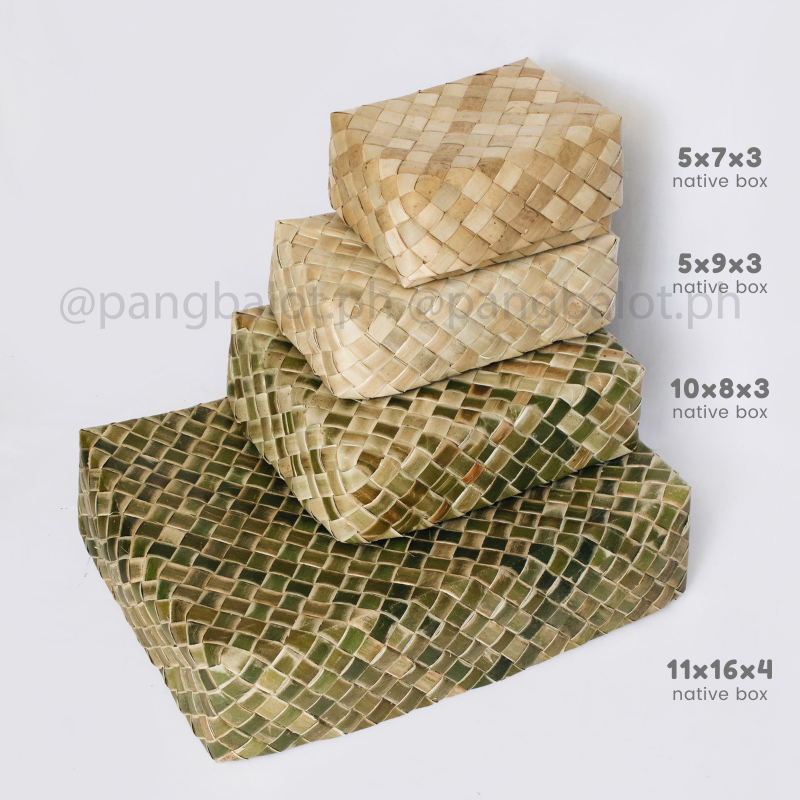 Manatan Box Native Pandan - Box – pangbalotph