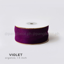 Load image into Gallery viewer, Ribbon: ORGANZA, Plain - 1.5 inch

