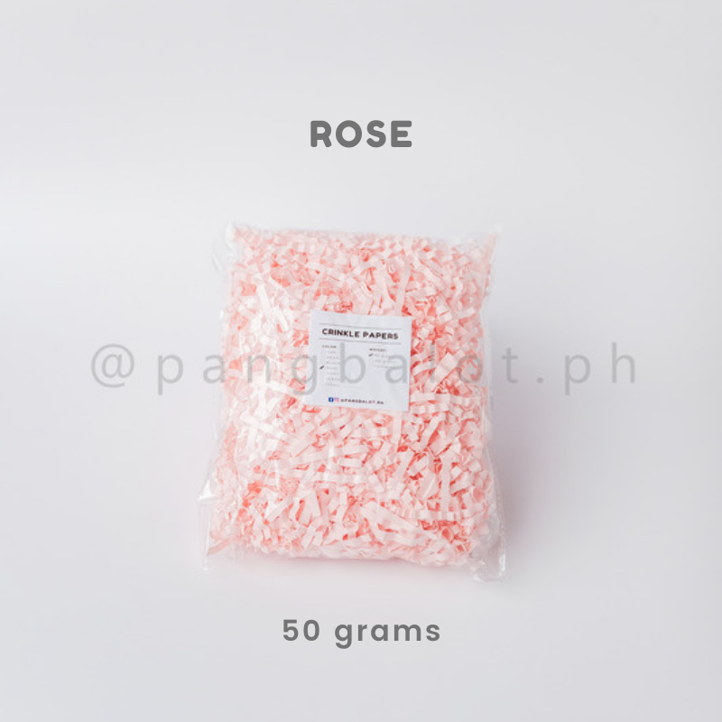 Crinkle Papers - ROSE