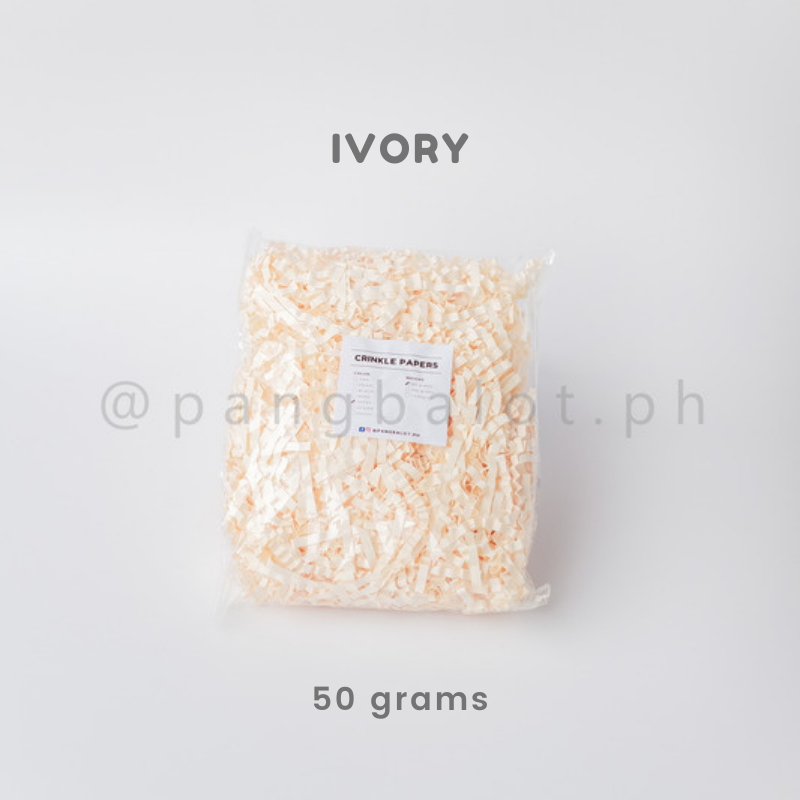 Crinkle Papers - IVORY