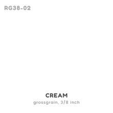 Load image into Gallery viewer, Ribbon: GROSSGRAIN, Plain - 3/8 inch

