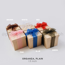 Load image into Gallery viewer, Ribbon: ORGANZA, Plain - 1.5 inch
