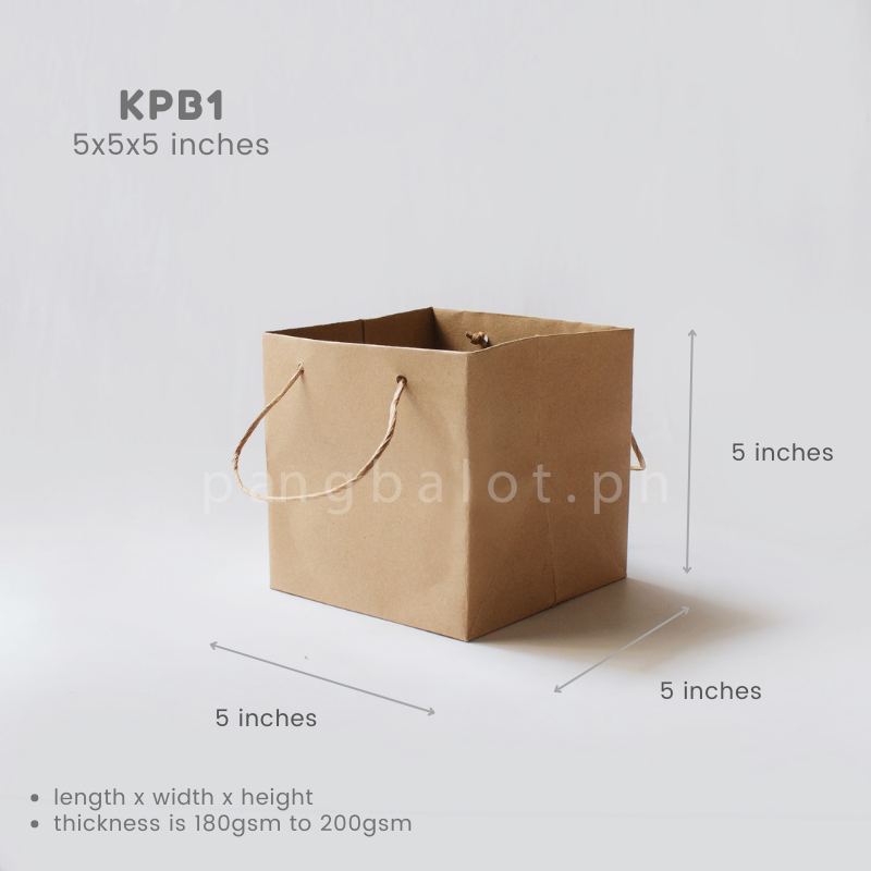 Kraft Paper Bag - THICK